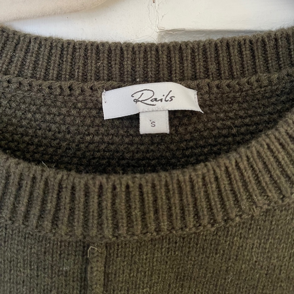 Rails Olive Sweater